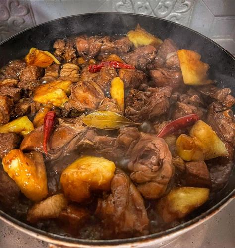 manok na maliit|Adobong Manok at Baboy .
